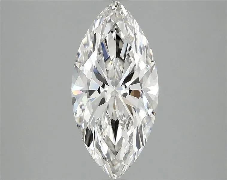 2.09ct marquise lab grown diamond (colour g, clarity vvs2, igi certified)