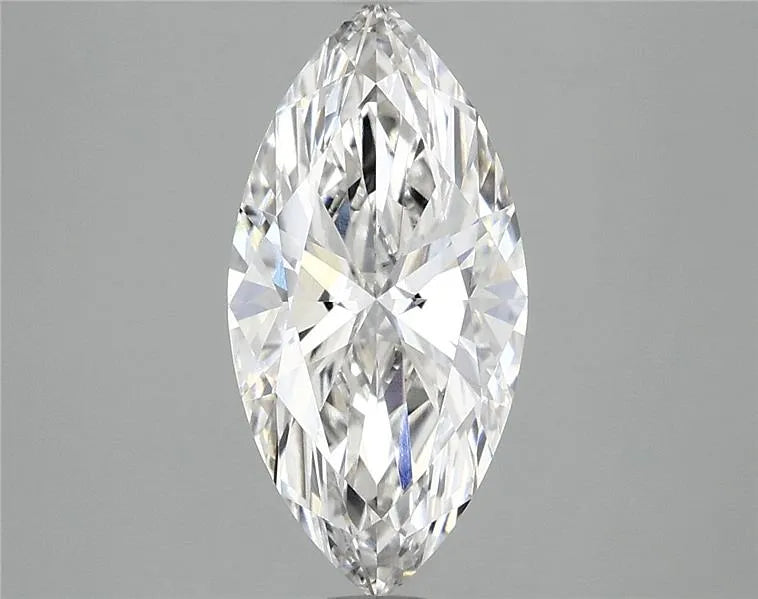2.10ct marquise lab grown diamond (colour f, clarity vvs2, igi certified)