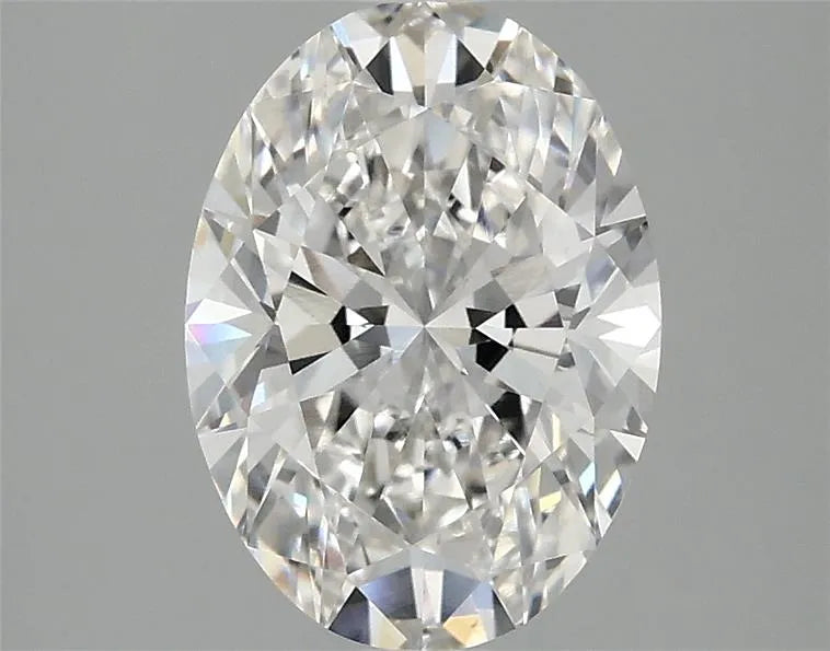 2.10ct Oval Lab Grown Diamond (Colour G, Clarity VVS2, IGI Certified)