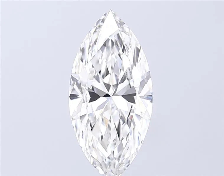 2.42ct marquise lab grown diamond (colour d, clarity vvs2, igi certified)