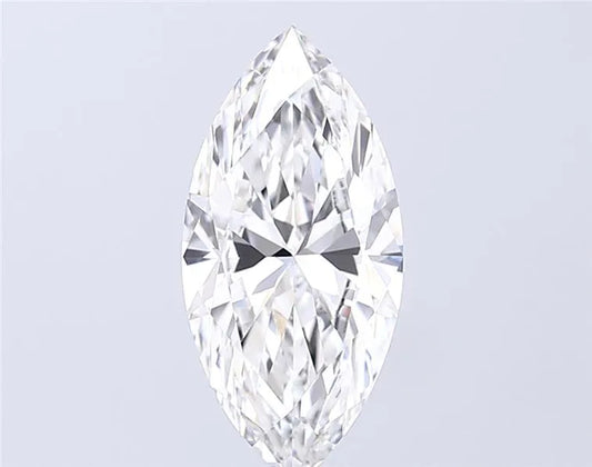 2.42ct Marquise Lab Grown Diamond (Colour D, Clarity VVS2, IGI Certified)