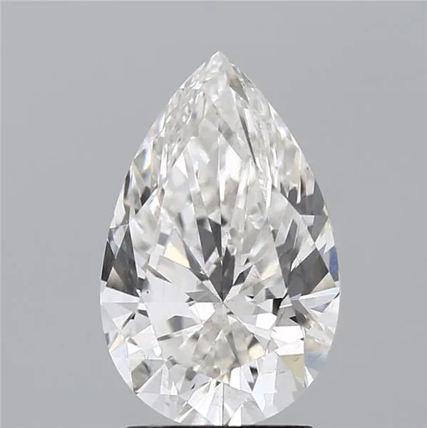 2.42ct pear lab grown diamond (colour g, clarity vs2, igi certified)