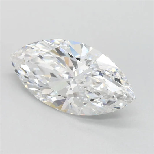 2.48ct Marquise Lab Grown Diamond (Colour D, Clarity VVS1, IGI Certified)