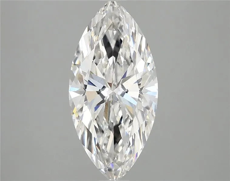 2.50ct marquise lab grown diamond (colour f, clarity vs1, igi certified)