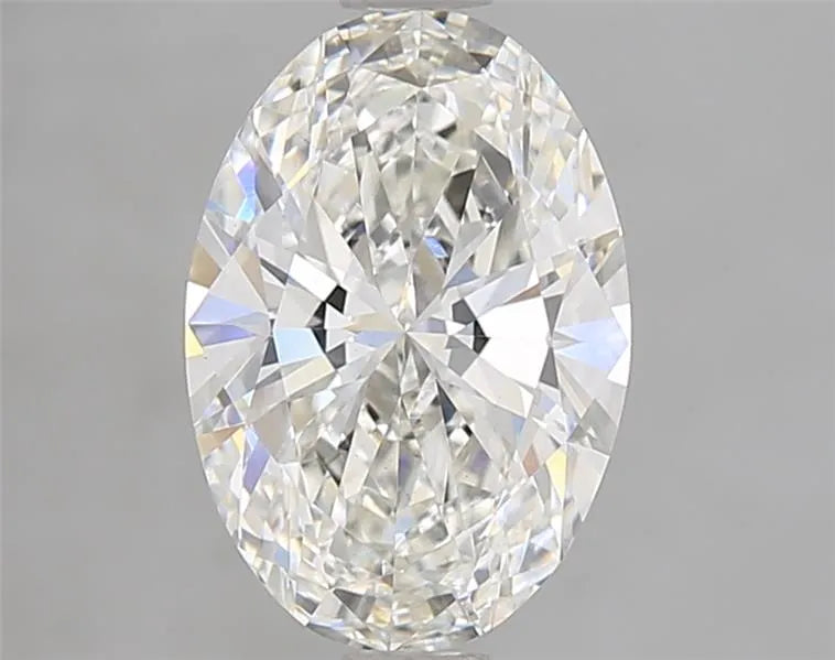 2.50ct oval lab grown diamond (colour g, clarity vs1, igi certified)