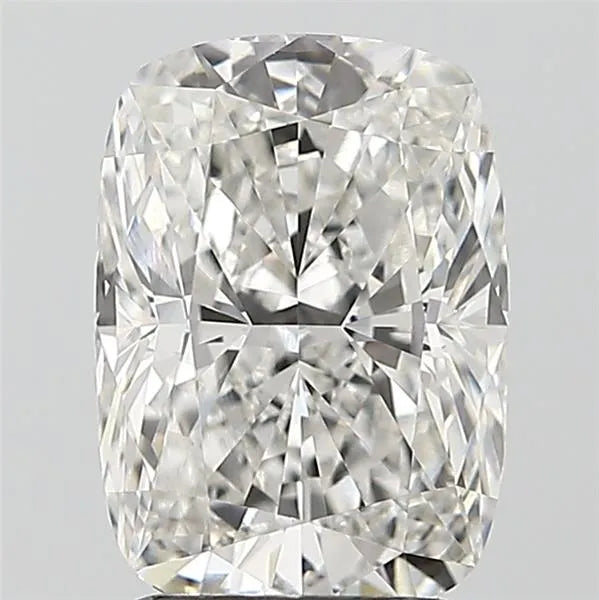 2.52ct cushion modified lab grown diamond (colour f, clarity vvs1, igi certified)