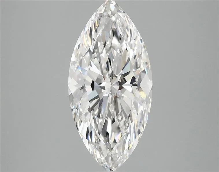 2.52ct marquise lab grown diamond (colour f, clarity vs2, igi certified)