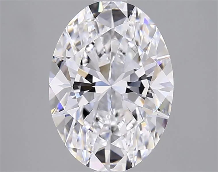2.52ct Oval Lab Grown Diamond (Colour D, Clarity FL, IGI Certified)