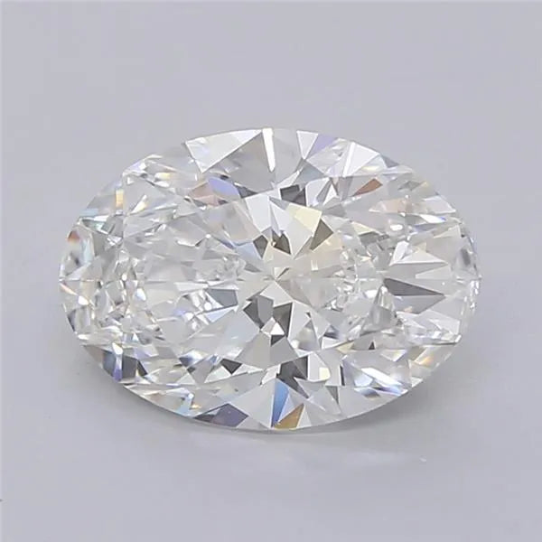 2.52ct oval lab grown diamond (colour f, clarity vvs2, igi certified)