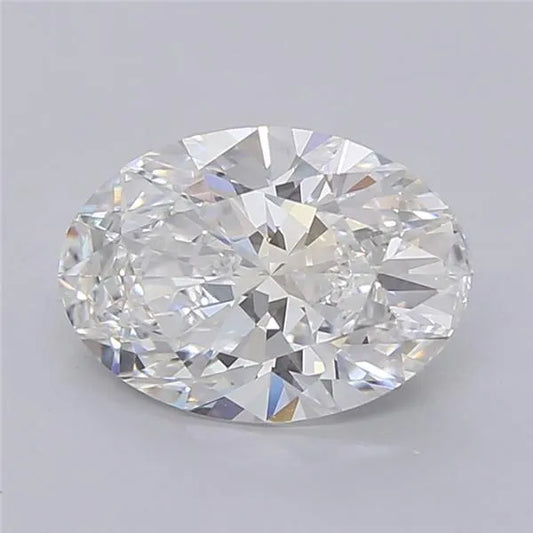 2.52ct Oval Lab Grown Diamond (Colour F, Clarity VVS2, IGI Certified)