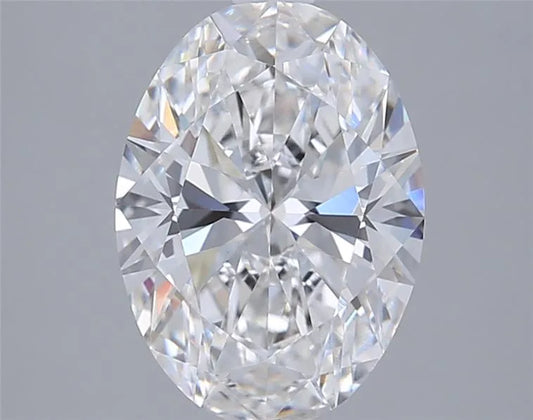 2.52ct Oval Lab Grown Diamond (Colour F, Clarity VVS2, IGI Certified)