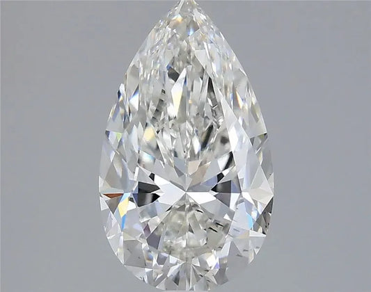 2.52ct Pear Lab Grown Diamond (Colour F, Clarity VS2, IGI Certified)