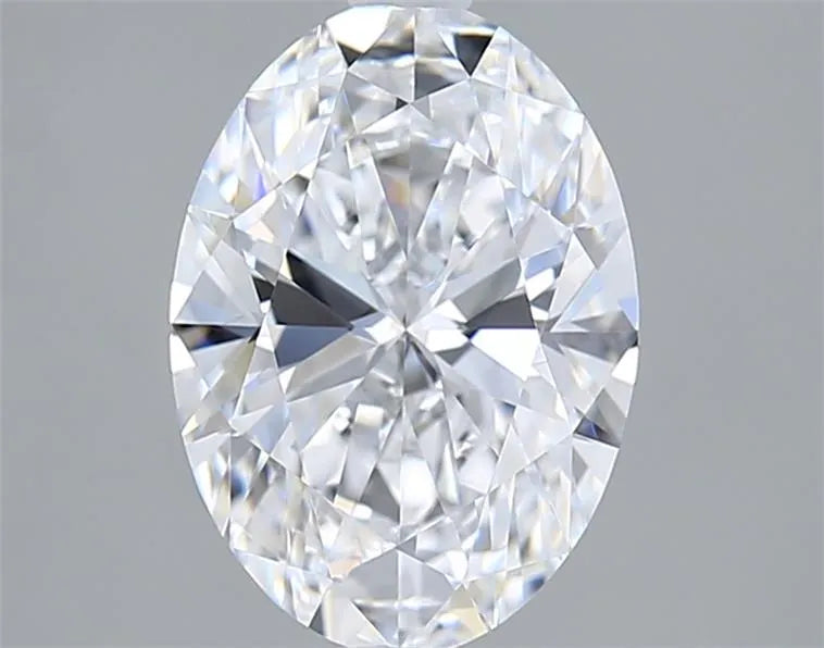 2.53ct Oval Lab Grown Diamond (Colour D, Clarity VVS1, IGI Certified)