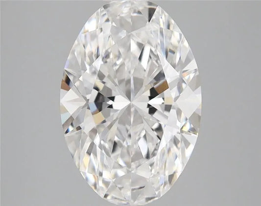 2.55ct Oval Lab Grown Diamond (Colour D, Clarity VVS2, IGI Certified)