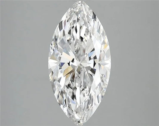 2.56ct Marquise Lab Grown Diamond (Colour E, Clarity VS2, IGI Certified)