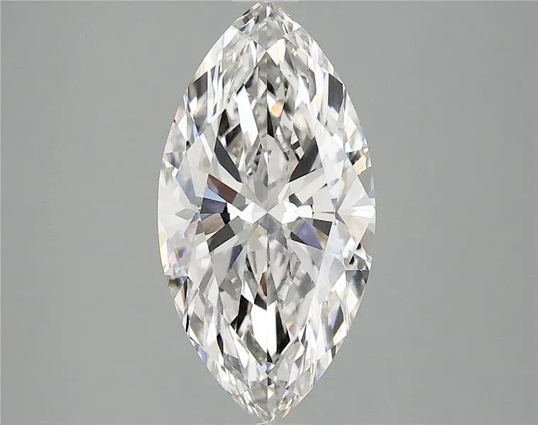 2.56ct marquise lab grown diamond (colour f, clarity vs1, igi certified)