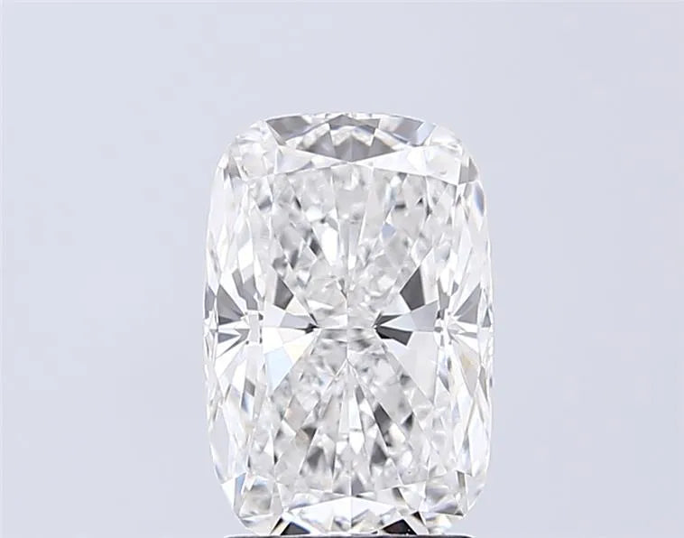 2.59ct cushion modified lab grown diamond (colour e, clarity vvs2, igi certified)