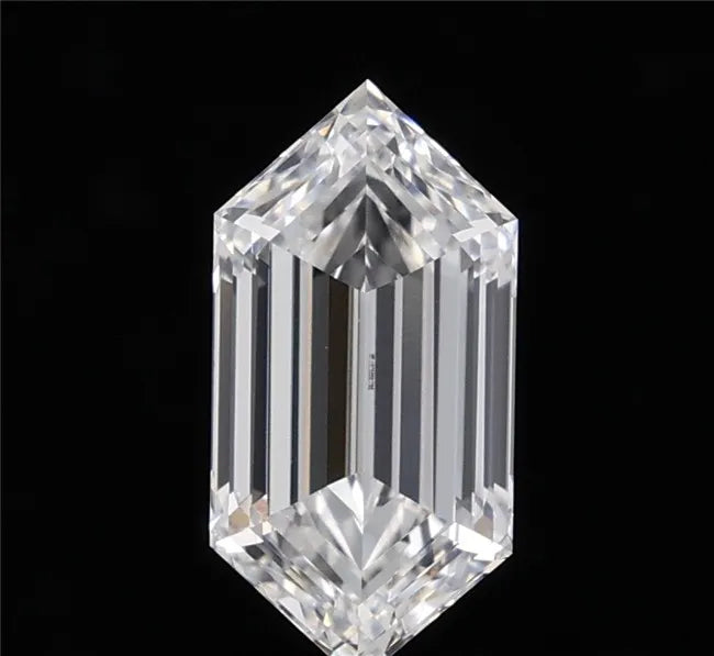 2.59ct Hexagonal Lab Grown Diamond (Colour E, Clarity VVS1, IGI Certified)