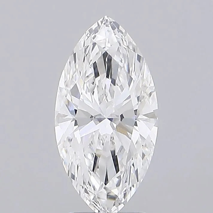 2.59ct marquise lab grown diamond (colour e, clarity vvs1, igi certified)