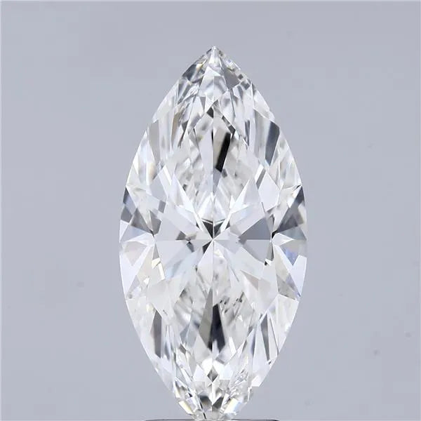 2.59ct marquise lab grown diamond (colour f, clarity vvs1, cut ex, igi certified)
