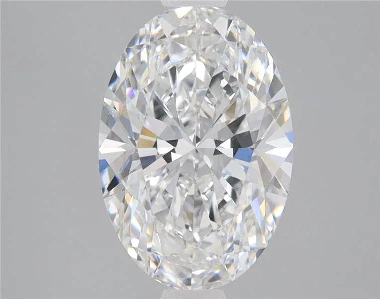 2.59ct oval lab grown diamond (colour e, clarity vs1, igi certified)