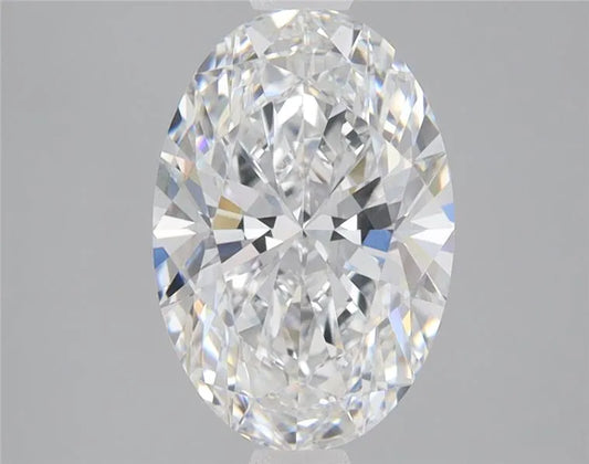2.59ct Oval Lab Grown Diamond (Colour E, Clarity VS1, IGI Certified)