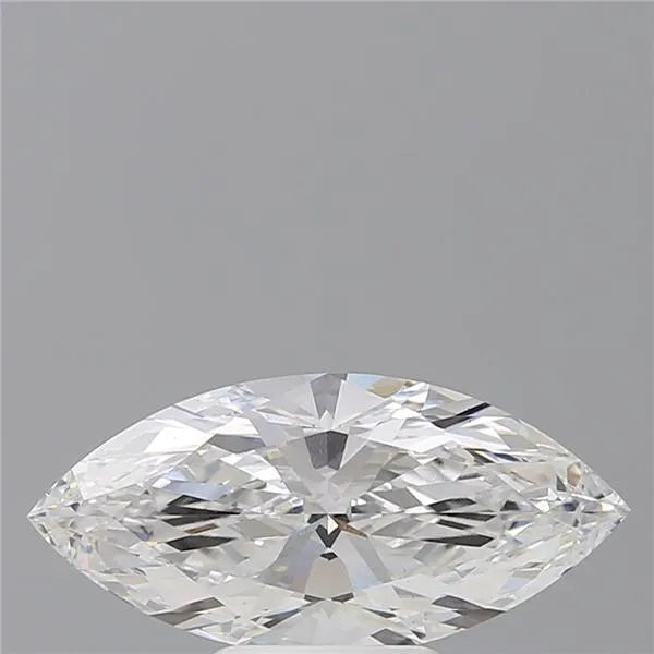2.60ct marquise lab grown diamond (colour d, clarity vs1, igi certified)