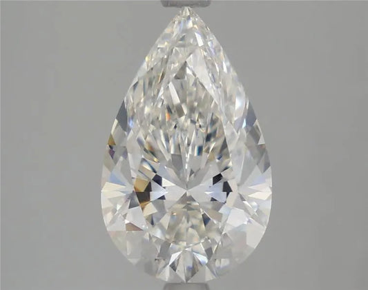 2.60ct Pear Lab Grown Diamond (Colour F, Clarity VS1, Cut EX, IGI Certified)