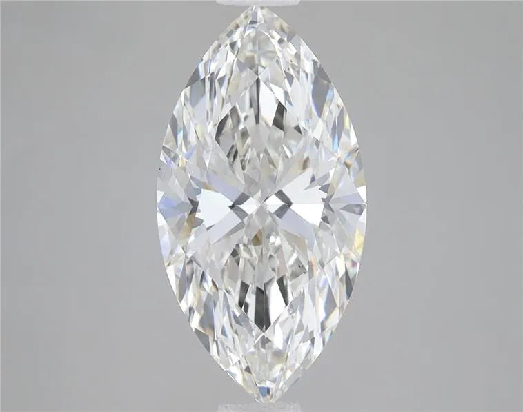 2.70ct marquise lab grown diamond (colour g, clarity vs2, igi certified)