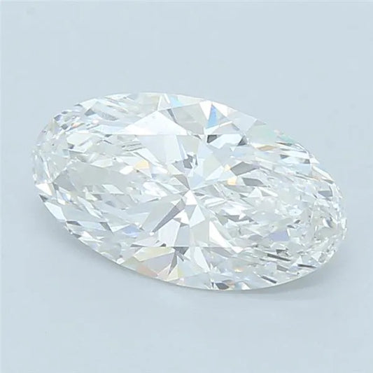 2.71ct Oval Lab Grown Diamond (Colour E, Clarity VS1, IGI Certified)