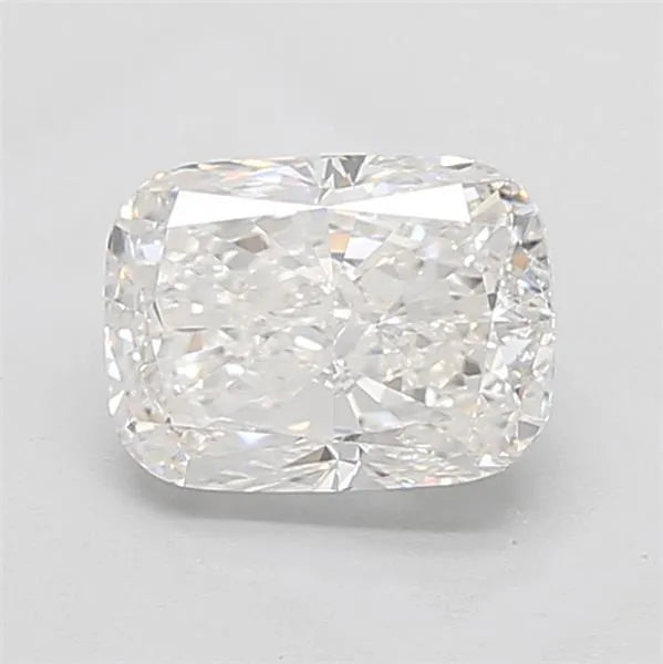 2.72ct cushion modified lab grown diamond (colour f, clarity vvs2, igi certified)