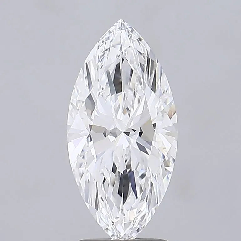 2.75ct marquise lab grown diamond (colour d, clarity vvs2, igi certified)