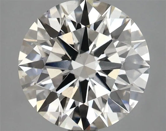 2.76ct Round Lab Grown Diamond (Colour G, Clarity VS2, Cut ID, IGI Certified)
