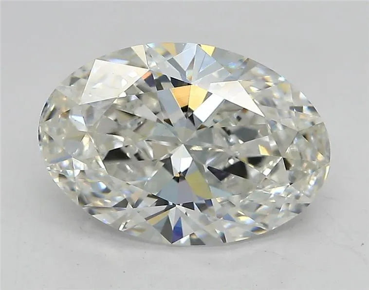 2.83ct oval lab grown diamond (colour f, clarity vvs2, igi certified)