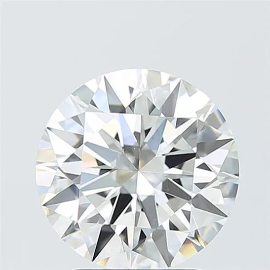 2.83ct Round Lab Grown Diamond (Colour F, Clarity VVS2, Cut ID, IGI Certified)