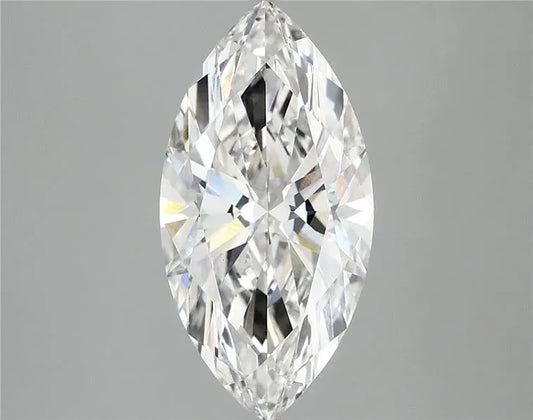 2.88ct Marquise Lab Grown Diamond (Colour F, Clarity VVS2, IGI Certified)