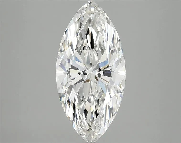 2.89ct marquise lab grown diamond (colour f, clarity vs1, igi certified)