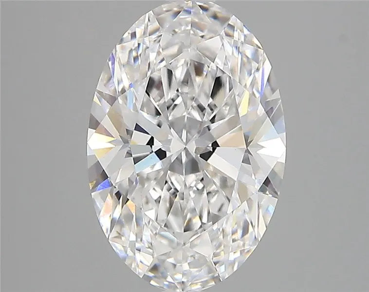 2.91ct Oval Lab Grown Diamond (Colour D, Clarity VS1, Cut EX, GIA Certified)