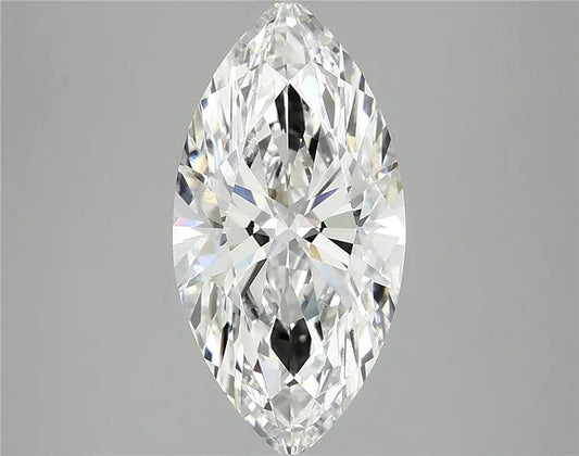 2.96ct Marquise Lab Grown Diamond (Colour F, Clarity VS1, IGI Certified)