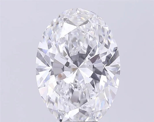 3.00ct Oval Lab Grown Diamond (Colour E, Clarity VS1, IGI Certified)