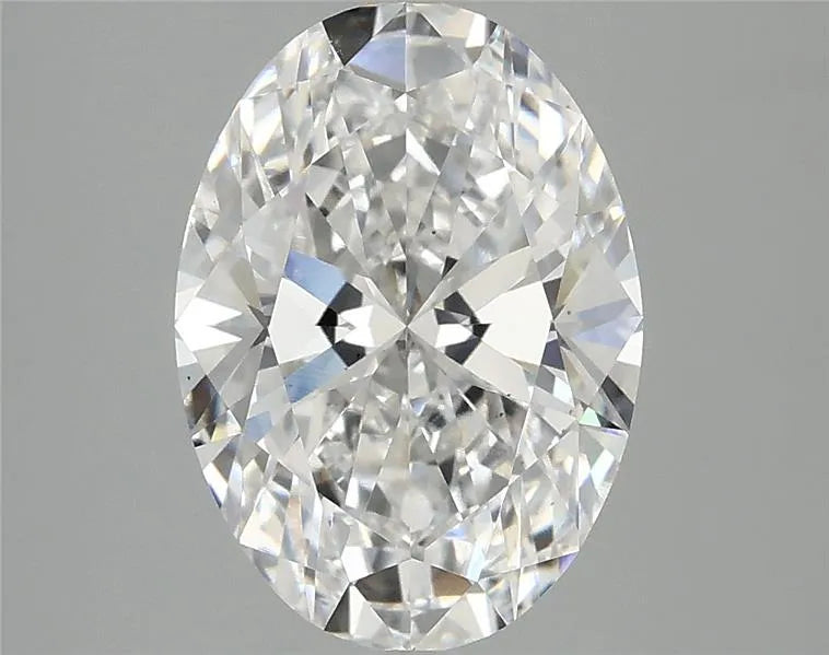 3.00ct Oval Lab Grown Diamond (Colour E, Clarity VS2, IGI Certified)