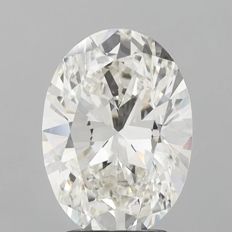 3.00ct oval lab grown diamond (colour h, clarity vs1, igi certified)