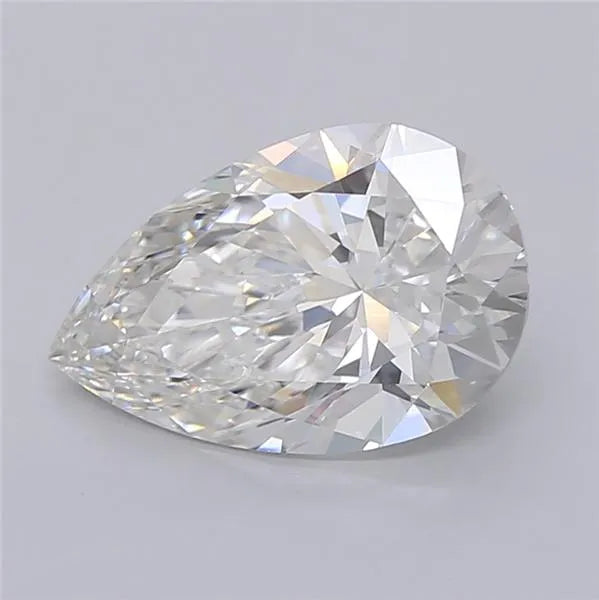 3.00ct Pear Lab Grown Diamond (Colour F, Clarity VVS2, IGI Certified)