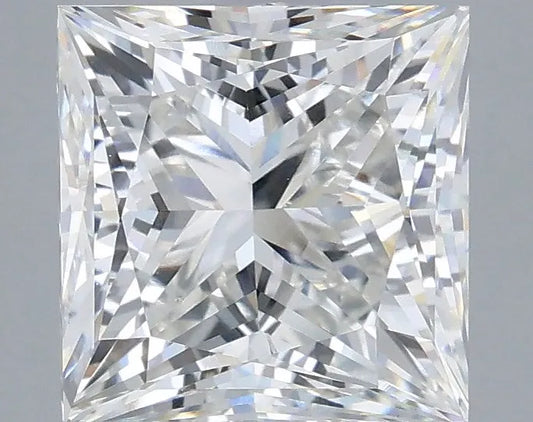 3.00ct Princess Lab Grown Diamond (Colour G, Clarity VS1, IGI Certified)