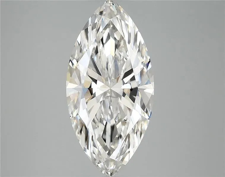 3.01ct marquise lab grown diamond (colour f, clarity vs1, igi certified)