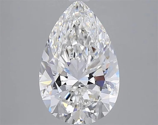 3.01ct Pear Lab Grown Diamond (Colour F, Clarity VVS2, IGI Certified)