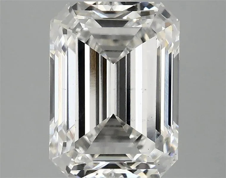 3.02ct emerald lab grown diamond (colour f, clarity vs2, igi certified)