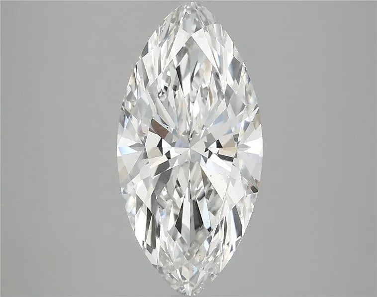 3.02ct marquise lab grown diamond (colour f, clarity vs2, igi certified)