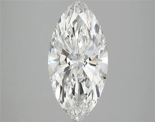 3.02ct Marquise Lab Grown Diamond (Colour F, Clarity VS2, IGI Certified)