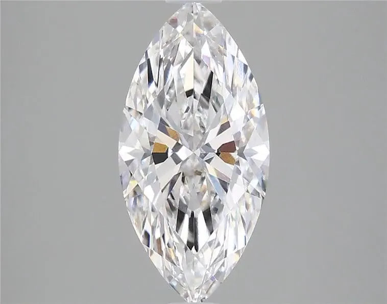 3.02ct Marquise Lab Grown Diamond (Colour F, Clarity VVS2, IGI Certified)